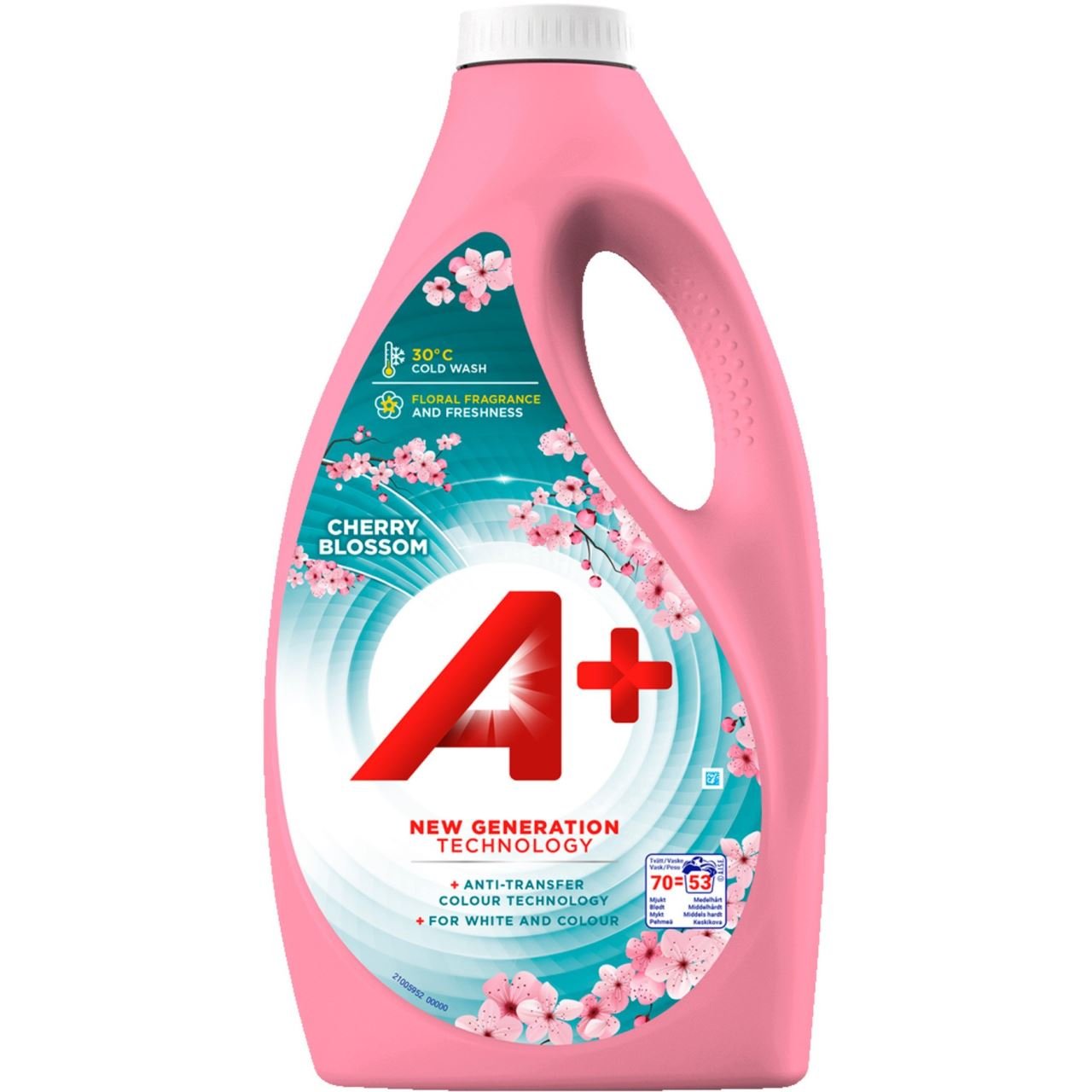 A+ Cherry Blossom Liquid Detergent 3,18l A+ Cherry Blossom Liquid Detergent 3,18l