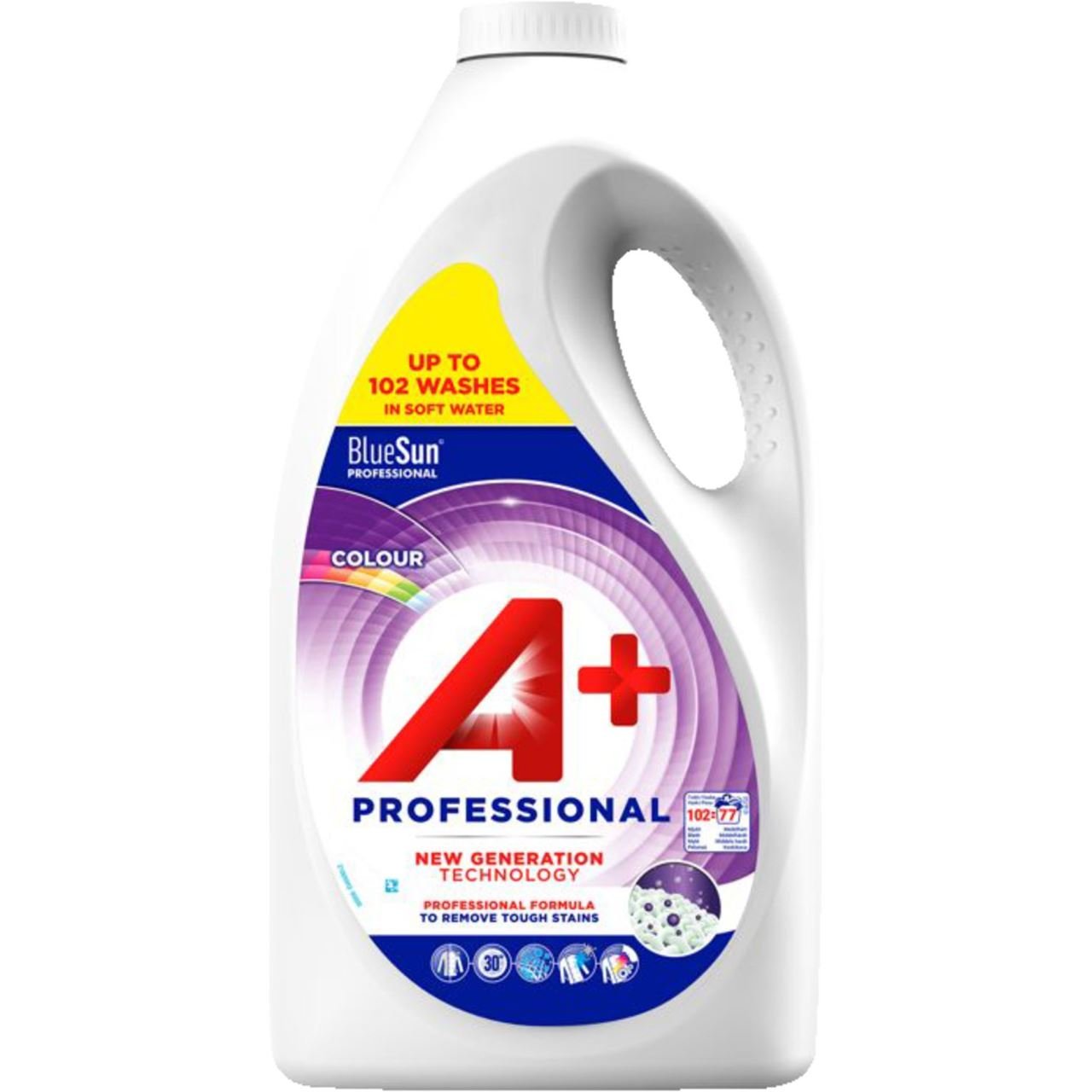 A+ Professional Colour Liquid Detergent 4,62l A+ Professional Colour Liquid Detergent 4,62l