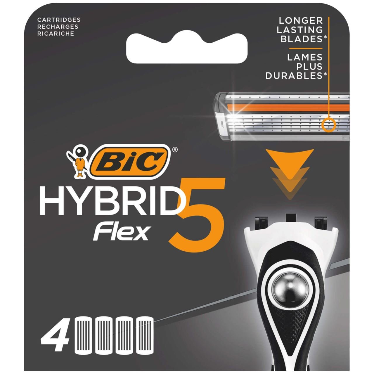 BiC Hybrid Flex5 4 refill blades BiC Hybrid Flex5 4 refill blades
