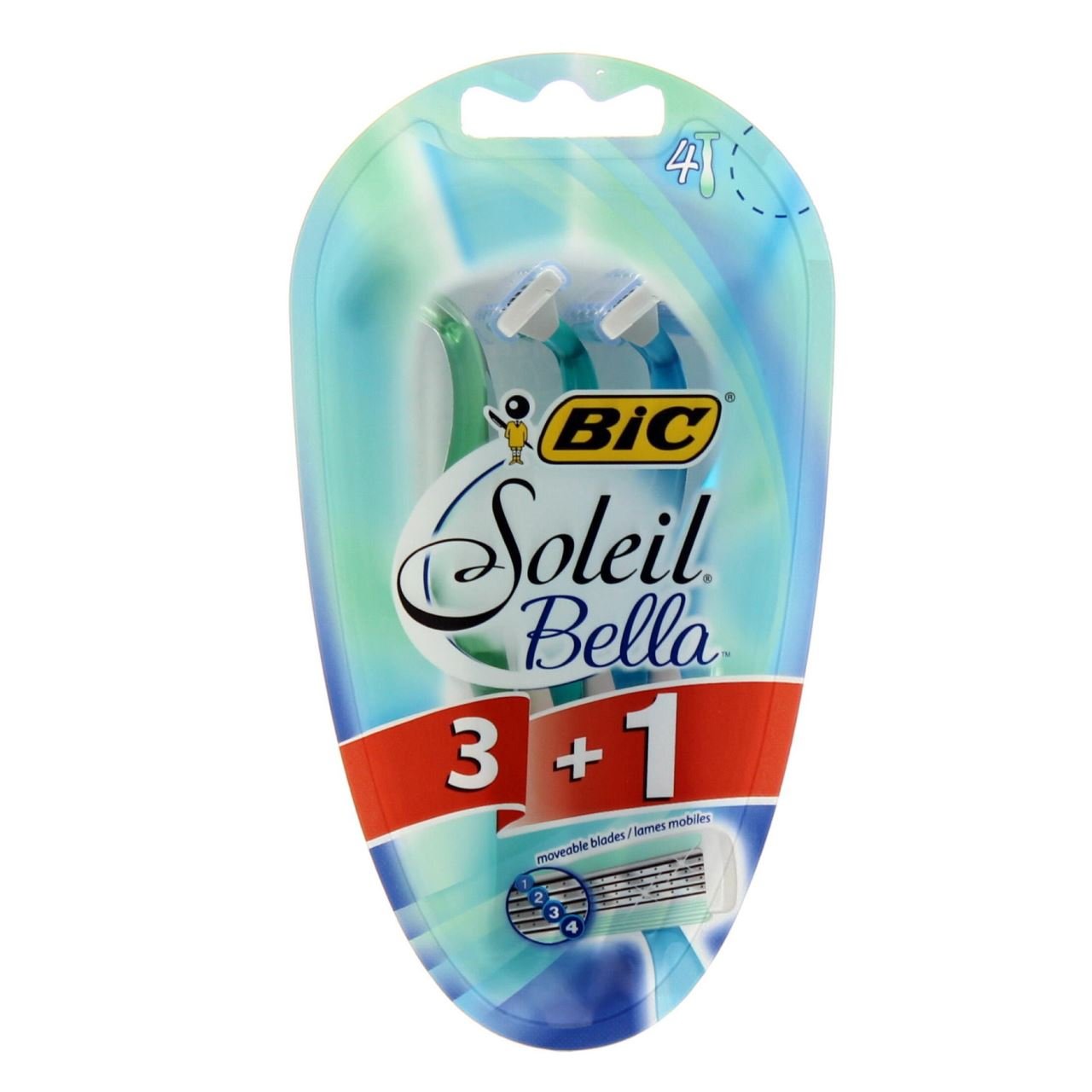 BiC Soleil Bella 3+1 disposable razors BiC Soleil Bella 3+1 disposable razors