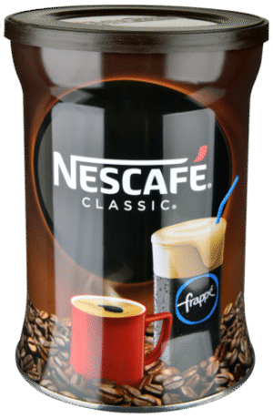 Frappé Instant ice coffee