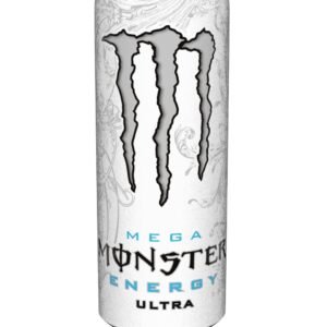 Monster Energy Ultra White Zero Sugar 12x500ml Can CCEP