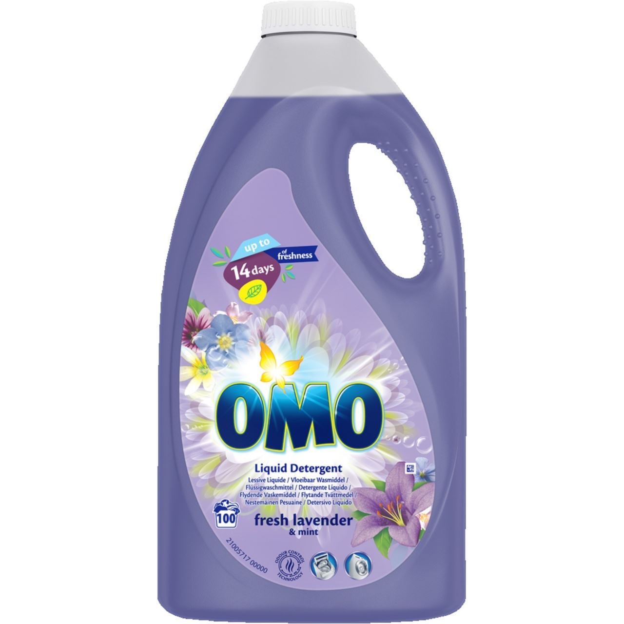 OMO Liquid Detergent fresh lavender & mint 5l OMO Liquid Detergent fresh lavender & mint 5l