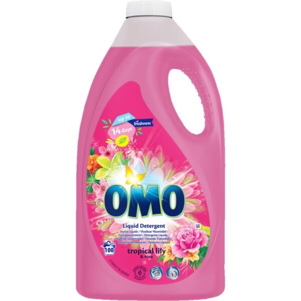 OMO Liquid Detergent tropical lily & rose 5l